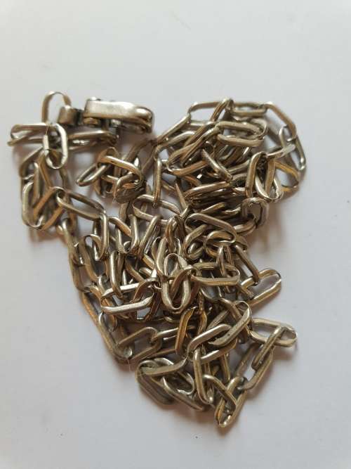 Vintage Sterling Silver hallmarked South Africa springbuck necklace