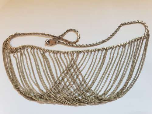Vintage silver necklace stamped 925