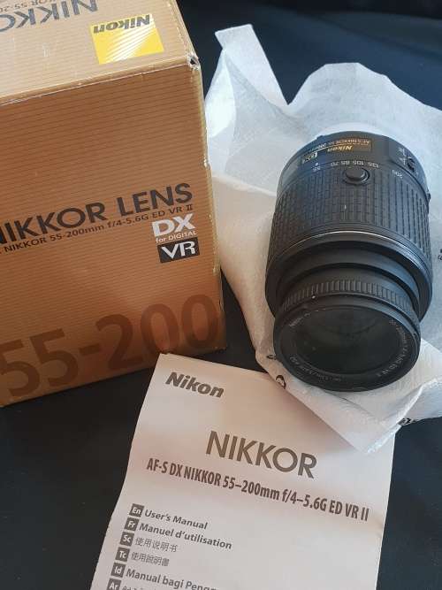 Nikon AF-S Nikkor 55-200mm f/4-5.6g ED VR ll