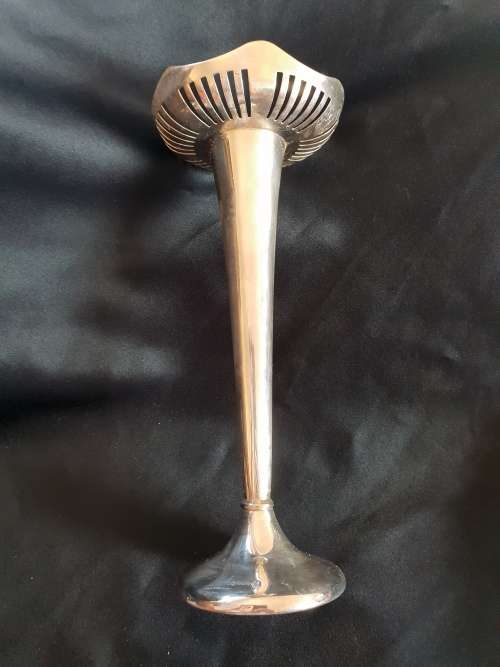 Vintage Silver plated candle stick-23cm height
