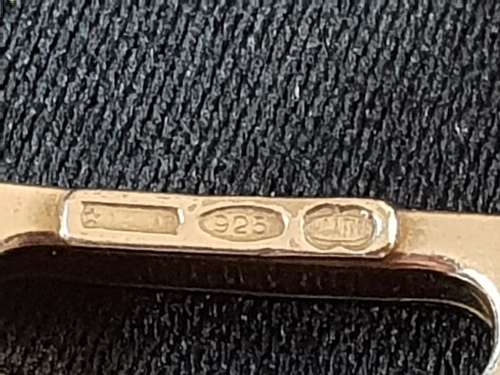 Solid silver Unoaerre of Arezzo Italian hand made designer bracelet