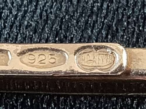 Solid silver Unoaerre of Arezzo Italian hand made designer bracelet
