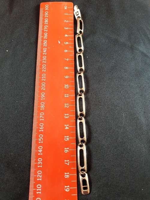 Solid silver Unoaerre of Arezzo Italian hand made designer bracelet