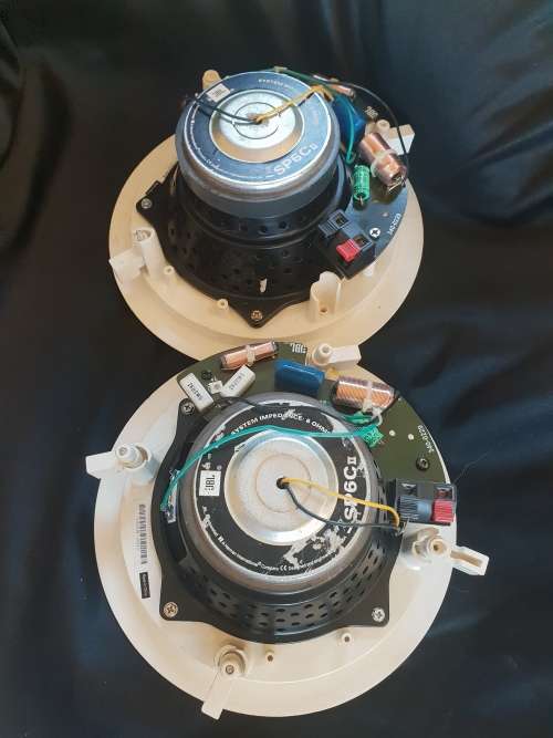 Pair of JBL ceiling mounted speakers-SP6CII- 6.5 inch