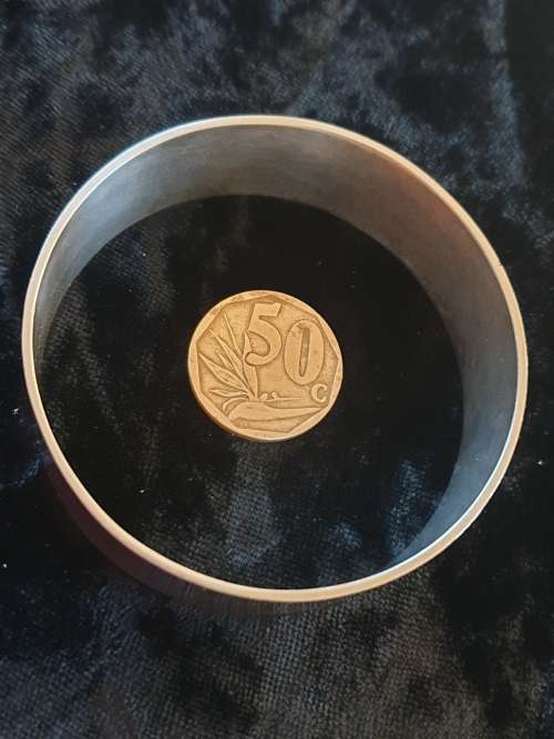 Lovely-Very Heavy and broad Sterling Silver Bangle