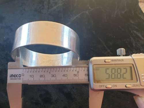 Lovely-Very Heavy and broad Sterling Silver Bangle