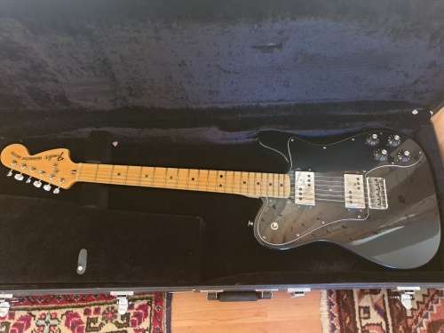 FENDER TELECASTER DELUXE-MADE IN MEXICO GUITAR and HARD CASE