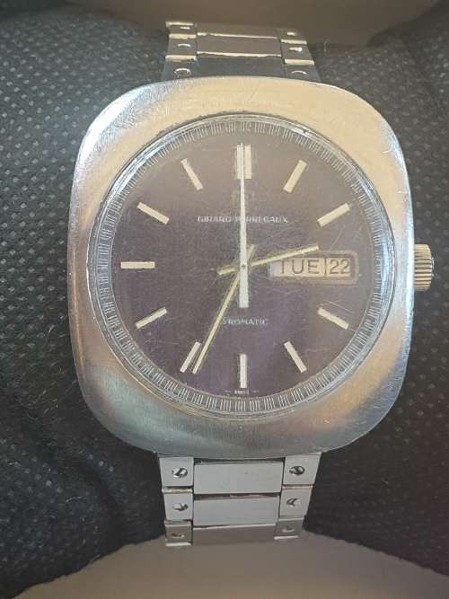 Girard Perregaux rare vintage 1960`s watch automatic with triple date