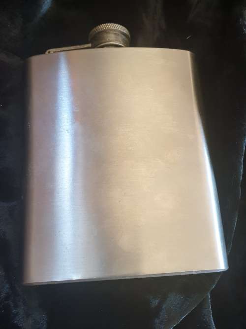 Hip flask stainless steel 7oz