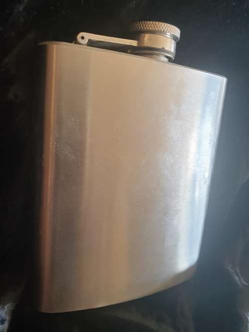 Hip flask stainless steel 7oz