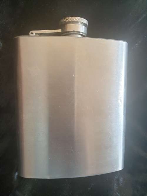 Hip flask stainless steel 7oz