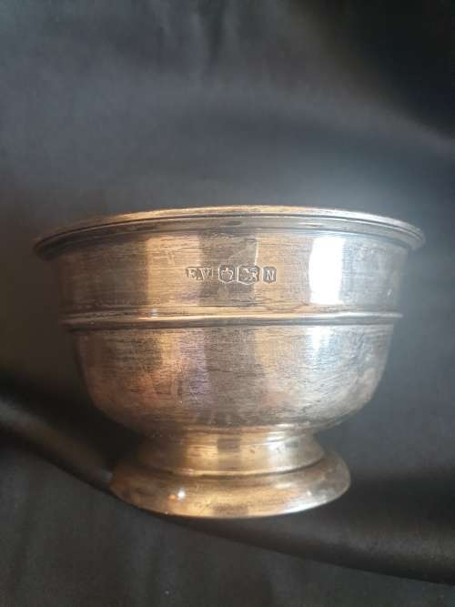 Solid Sterling silver bowl-Sheffield England-1955