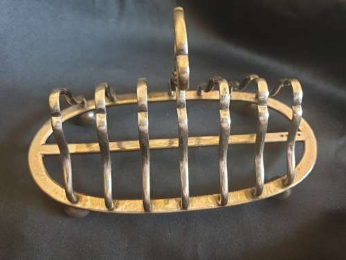 Silver plated Toast rack- Henry Millington Harwood