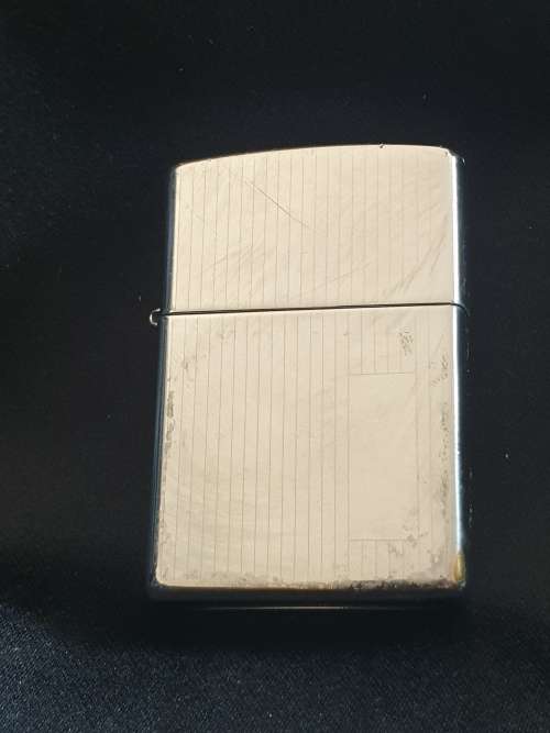 Zippol lighter 2nd hand Vertical lines
