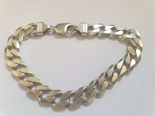 Very Heavy Sterling Silver men`s Bracelet