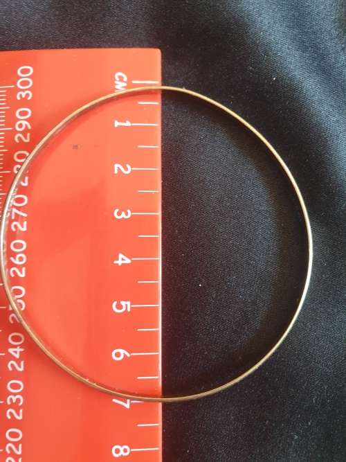 Sterling silver bangle