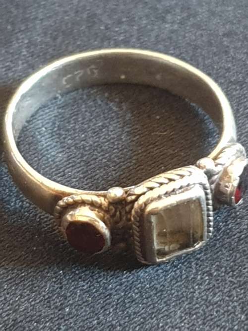 Large Sterling silver ring