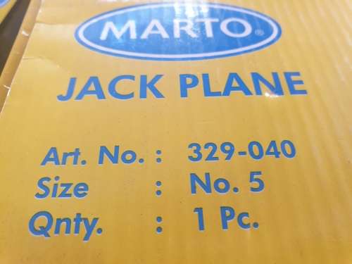 Hand Plane- Marto No 5 (350x50mm)