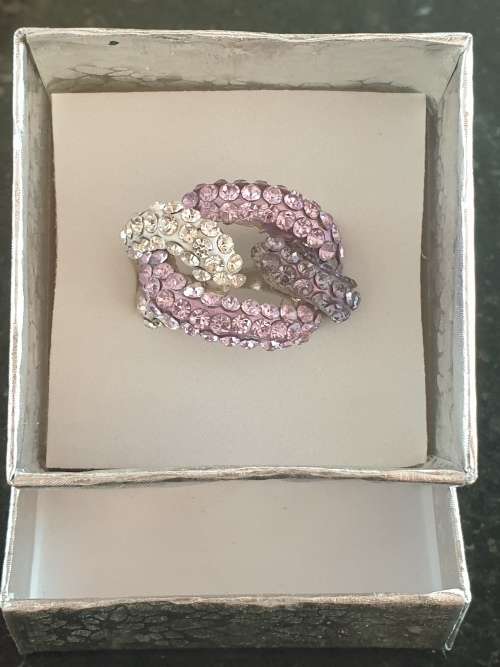 Ring Purple bling