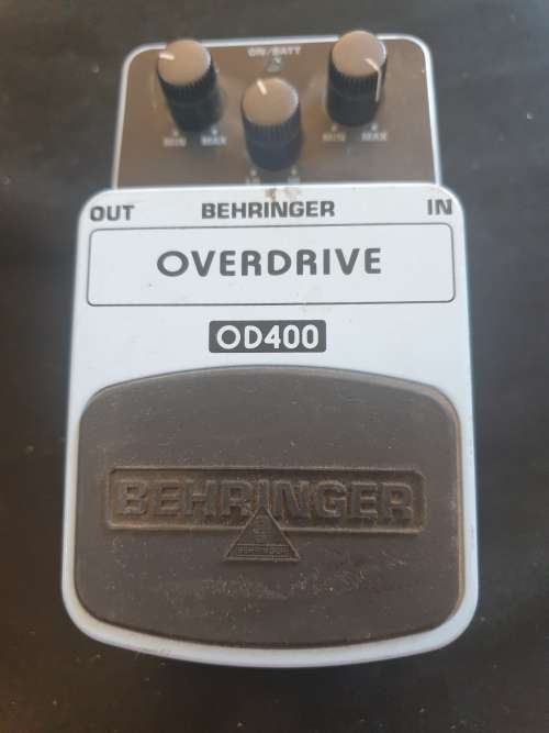 Behringer OD 400 overdrive effects pedal