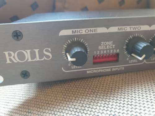 Rolls 4 zone microphone and source mixer-RM64
