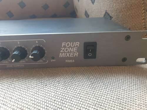 Rolls 4 zone microphone and source mixer-RM64