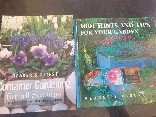2x gardening books