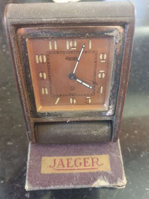 Jaeger Le Coultre vintage collectable alarm clock