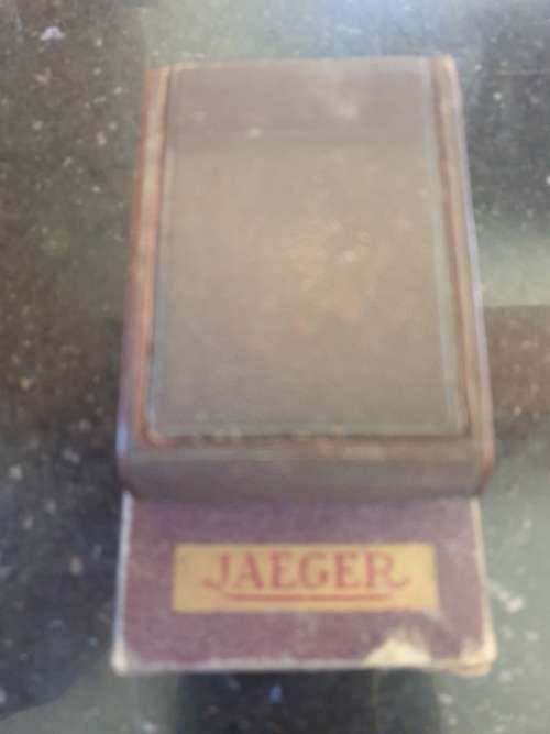 Jaeger Le Coultre vintage collectable alarm clock