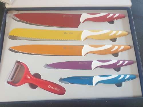 De-Swiss Capri 6 piece knife set (non Stick)