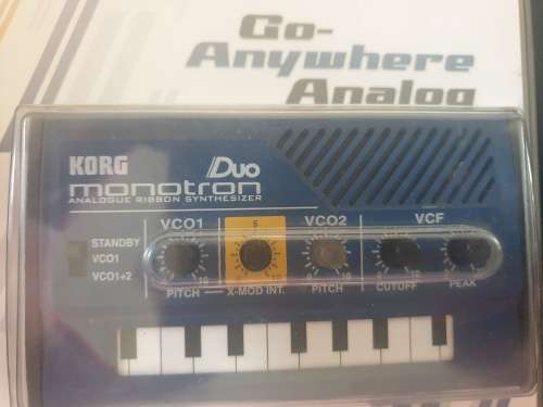 KORG monotron Duo synthesizer-sealed in packaging