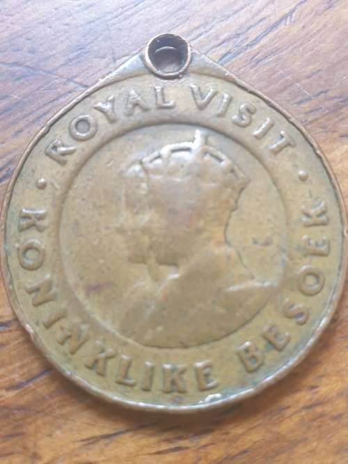 Union of South Africa, Royal Visit to Zoo Lake 1947 commemorative medal, 32.23 mm