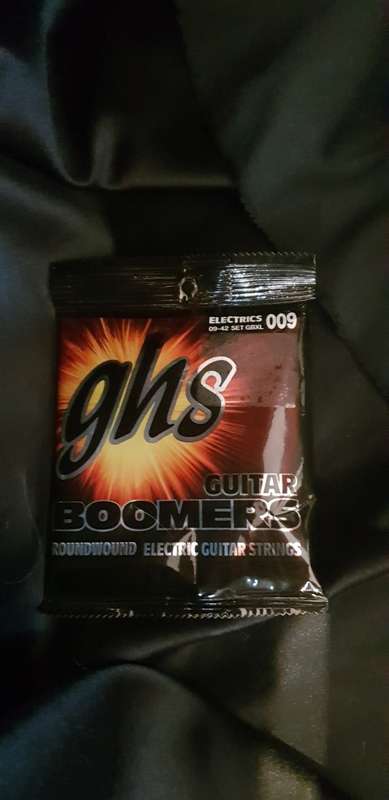 new GHS boomer electric guitar strings -GHS guitar boomers 9-42 GBXL set of 6