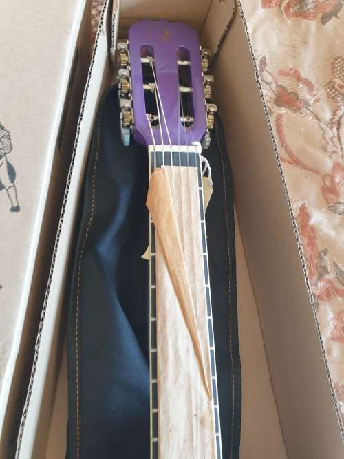 Viscaya 1/4 size purple guitar brand new  with bag