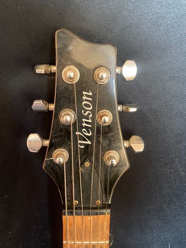 Stunning Blue finished Venson Electric guitar