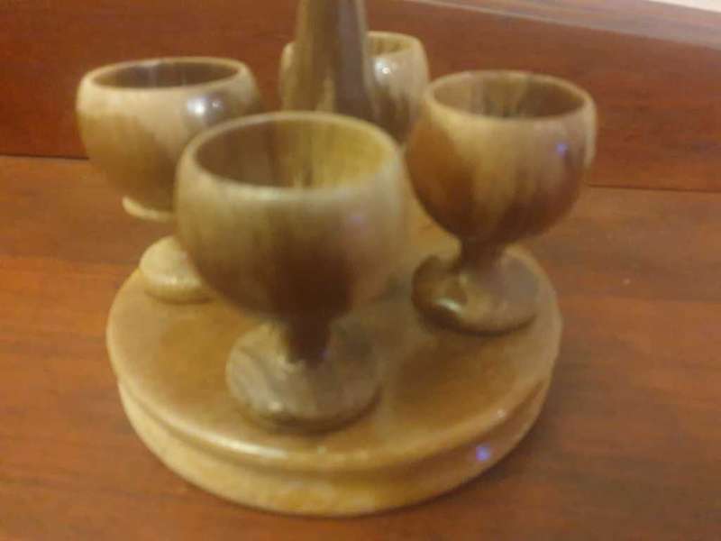 Anglo Boer War 4 egg cup/ holder