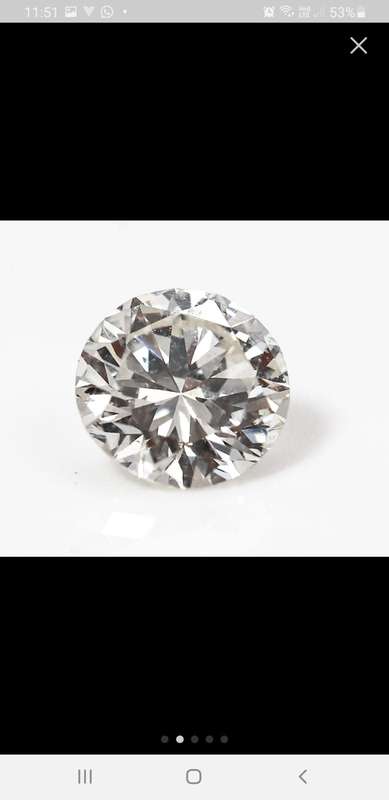 Loose Round Brilliant cut diamond .24ct