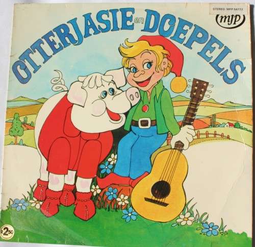 OTTERJASIE EN DOEPELS -- ROELF JACOBS EN SUSAN VOORMOLEN -- VINTAGE KIDDIES VINYL LP RECORD