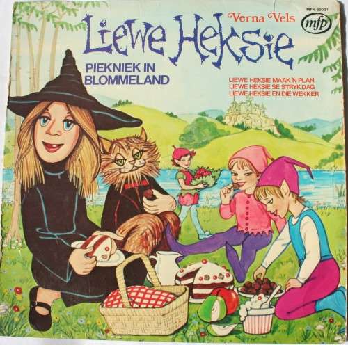 LIEWE HEKSIE -- PIEKNIEK IN BLOMMELAND -- VERNA VELS -- AFRIKAANS VINYL LP RECORD