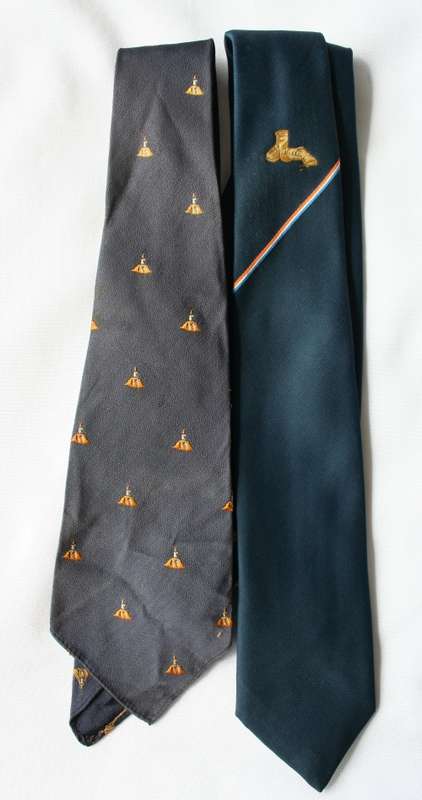 2 X TIES -- VINTAGE M.O.T.H. & 1 OTHER --- TIE / NECKWEAR