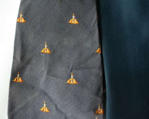 2 X TIES -- VINTAGE M.O.T.H. & 1 OTHER --- TIE / NECKWEAR
