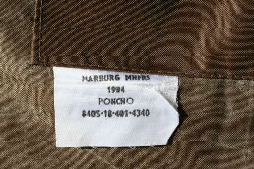 SADF -- RAIN PONCHO -- BUSH WAR ERA
