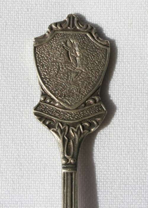 SPRINGBOKS vs NEW ZEALAND - 1949 TOUR - COMMEMORATIVE SPOON -- VERY RARE