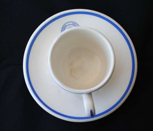 RHODESIA RAILWAYS -- PORCELAIN CUP AND SAUCER - RARE