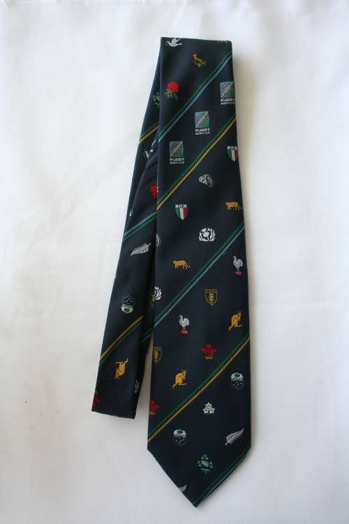1995 RUGBY WORLD CUP -- OFFICIAL TIE / NECKWEAR