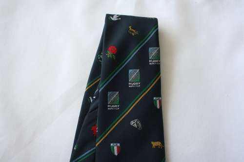1995 RUGBY WORLD CUP -- OFFICIAL TIE / NECKWEAR