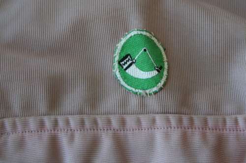 1970's VINTAGE VOORTREKKER SHIRT WITH BADGES.