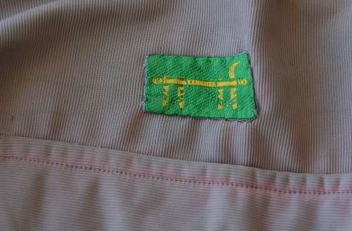 1970's VINTAGE VOORTREKKER SHIRT WITH BADGES.