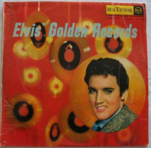 ELVIS PRESLEY -- GOLDEN RECORDS -- VINYL LP RECORD