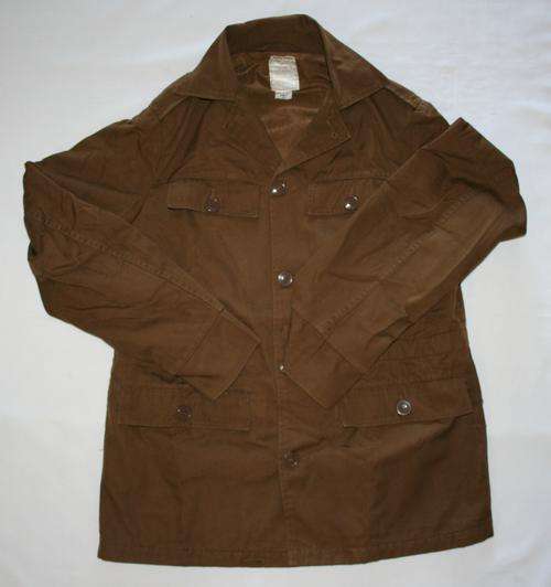 SADF--NUTRIA BROWN BUSHJACKET---SIZE: SMALL -- AS USED IN BUSH WAR